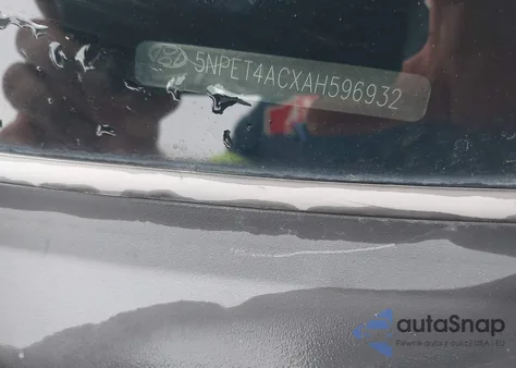 2010 Hyundai Sonata Gls from USA, damaged, VIN 5NPET4ACXAH596932